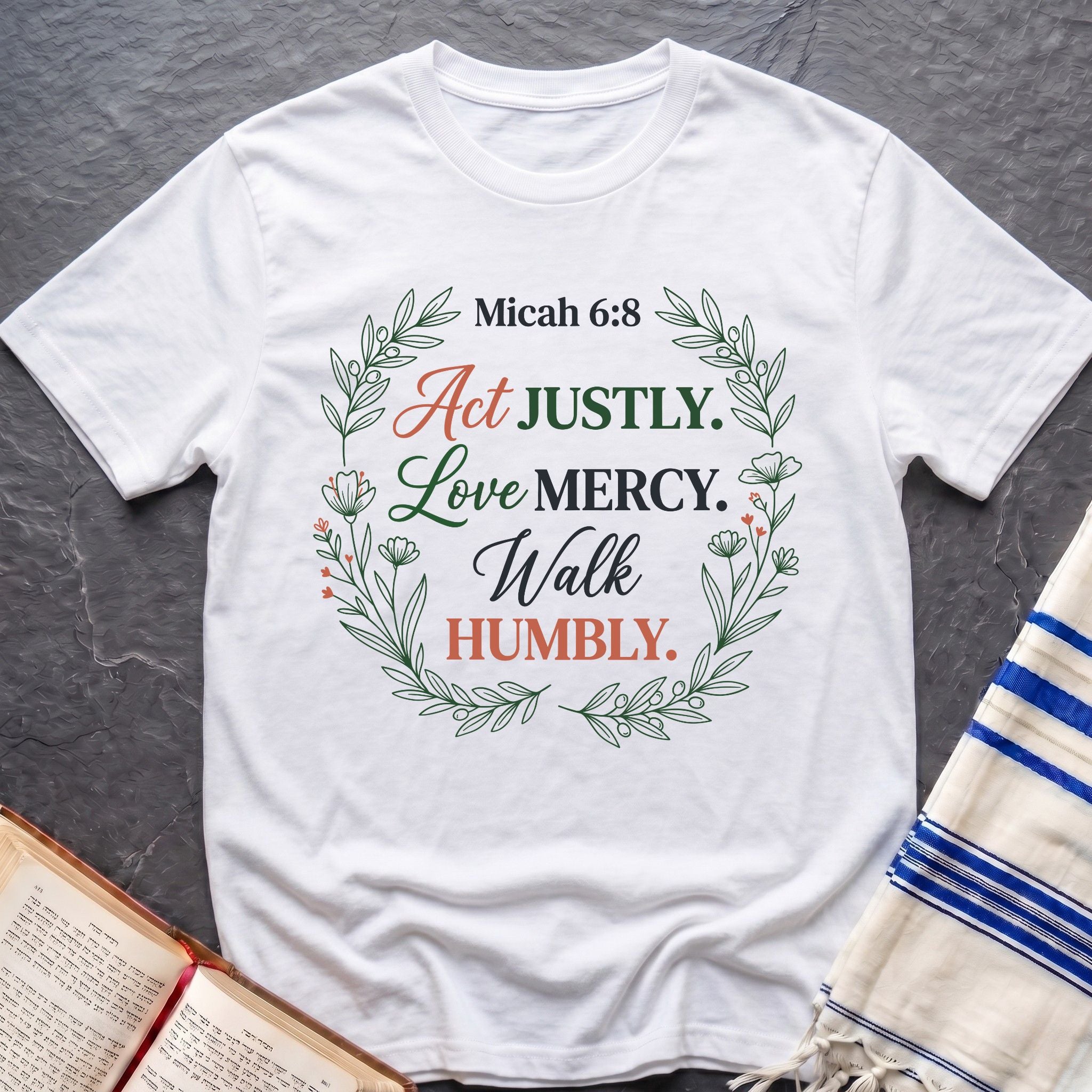 Micah 6:8 Verse T-Shirt