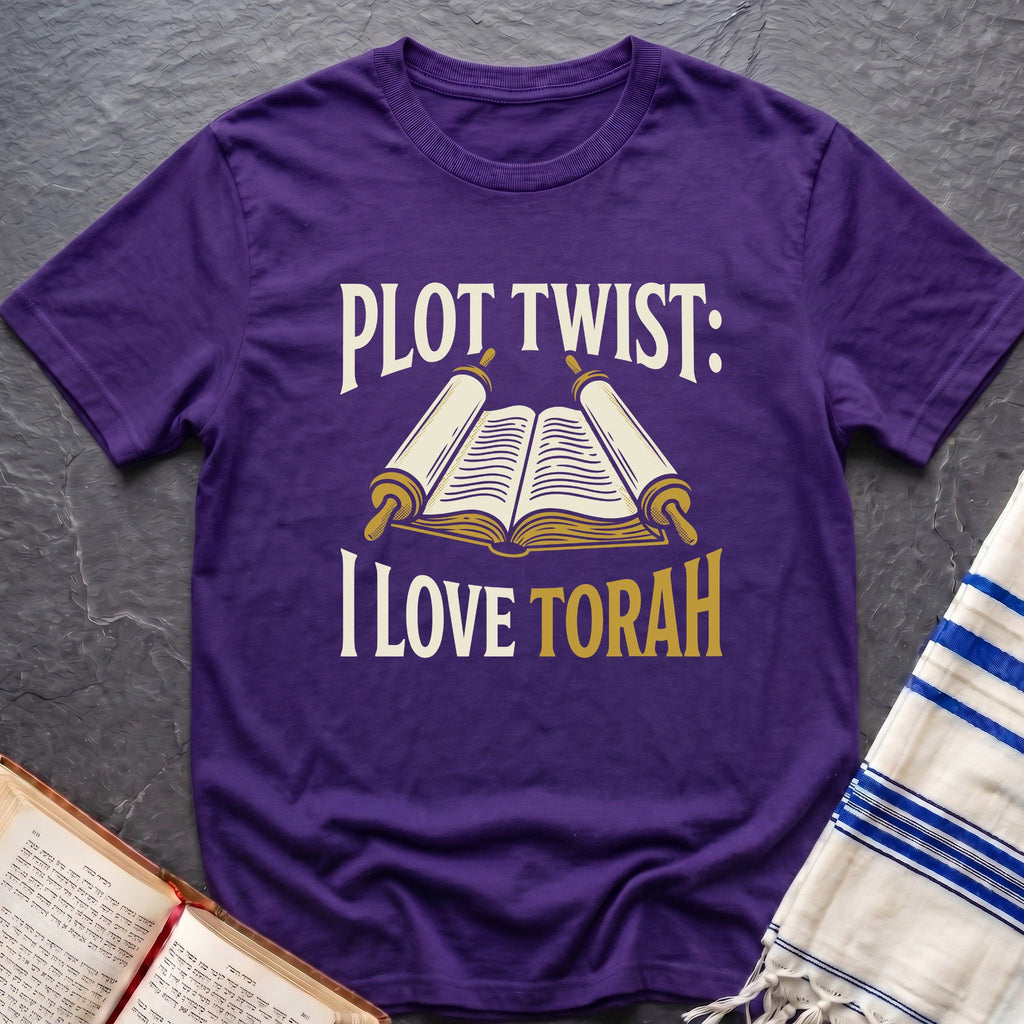 Plot Twist I Love Torah T-Shirt