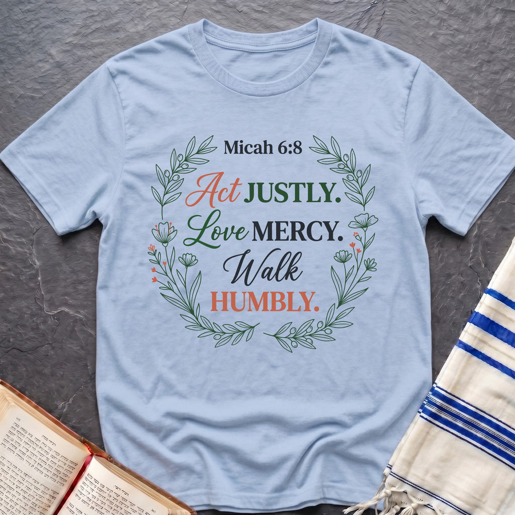 Micah 6:8 Verse T-Shirt