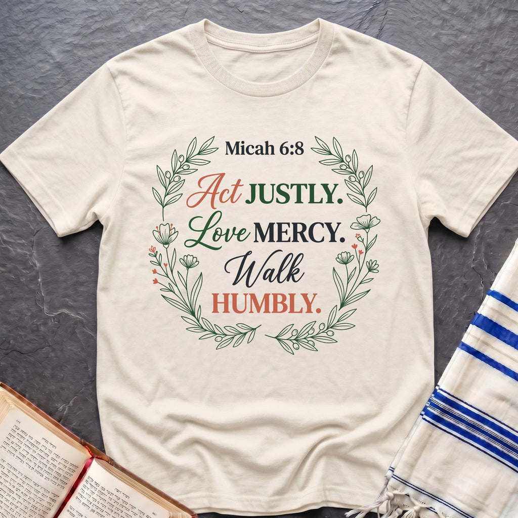 Micah 6:8 Verse T-Shirt